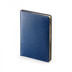 Ежедневник датированный на 2018 год Attache Sidney искусственная кожа А5 168 листов синий (145х207 мм)