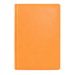 Ежедневник датированный на 2018 год Attache Сиам искусственная кожа А5 180 листов оранжевый (143х210 мм)